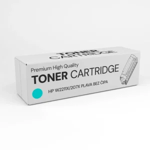 HP W2211X | 207X Cyan plavi Toner Kompatibilni Bez Čipa - XL kapacitet