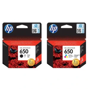 HP 650 crni i kolor Original Kertridž Komplet