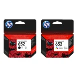 HP 652 bk+col original set